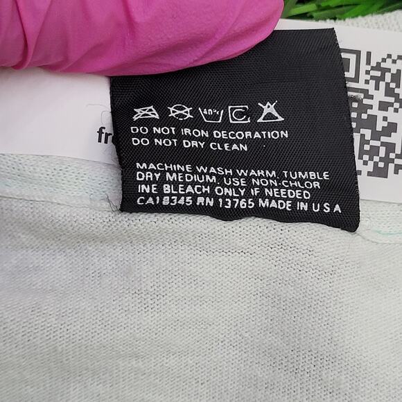 Vintage 1986 Lake-Tahoe Shirt Womens XL 22x27 Blue Artwork USA Baggy - Picture 6 of 13